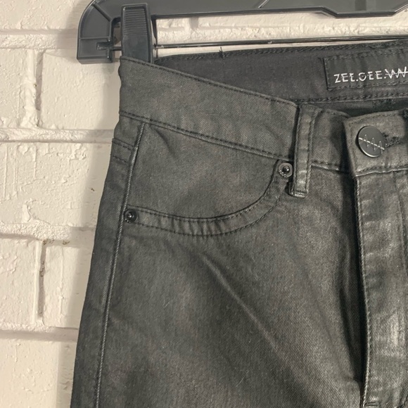 Free People Zee Gee Why Biker Jeans - Picture 7 of 8